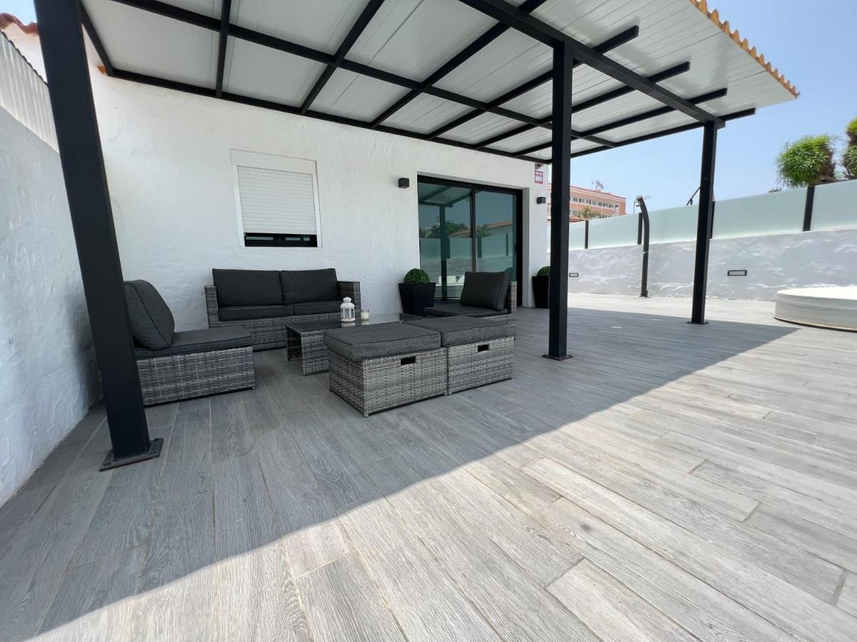 Agradable Bungalow Con Piscina Playa del Ingles  Bagian luar foto